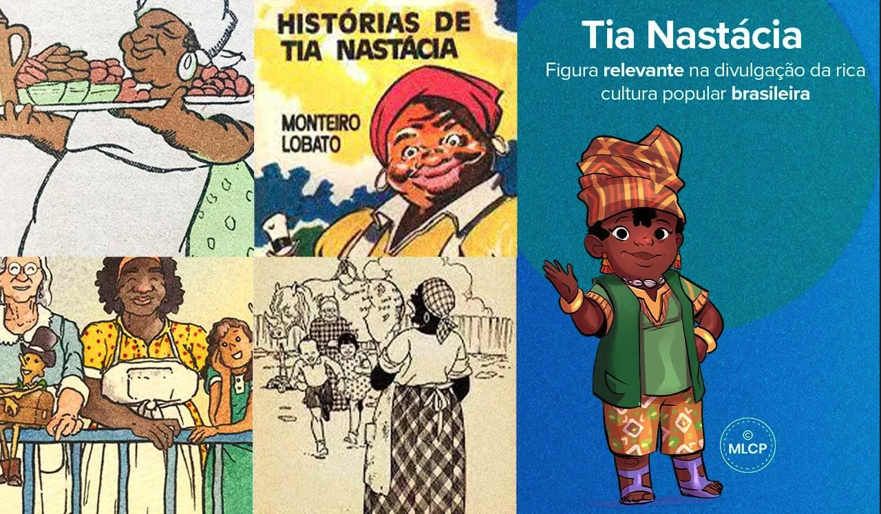 Tia Nastácia; Figura relevante na divulgação da rica cultura popular brasileira